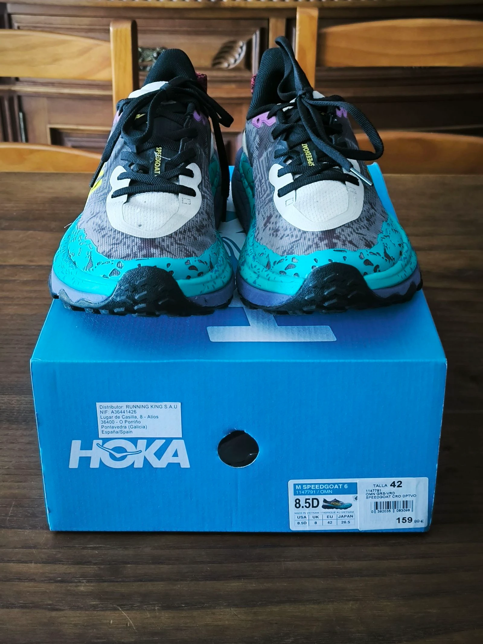 HOKA Speedgoat 6 Trail Running – Size 42 (EU) | Excellent Condition – photo 9